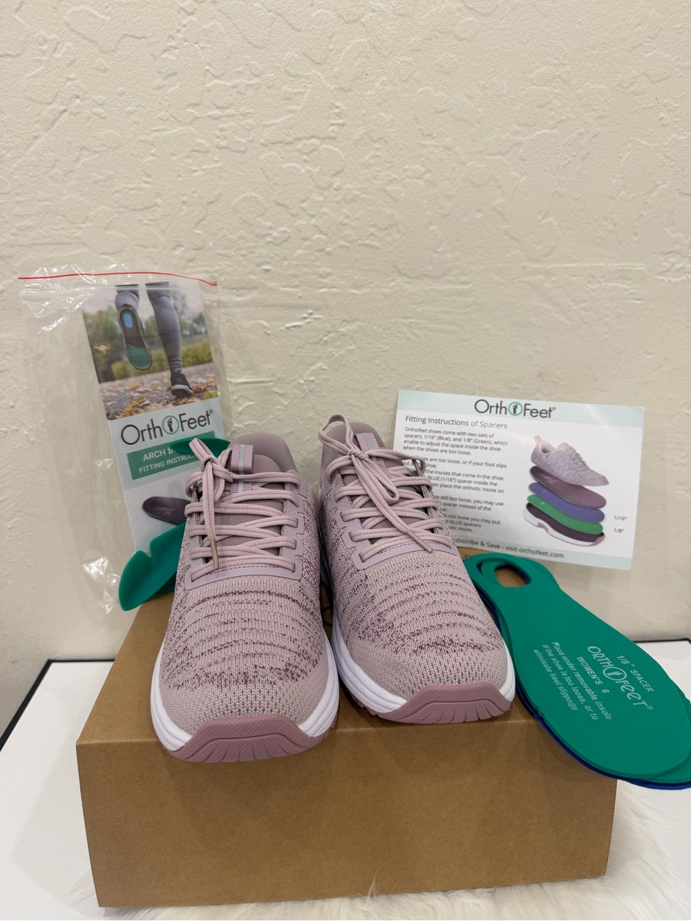 Orthofeet Kita Hands-Free Sneakers pink